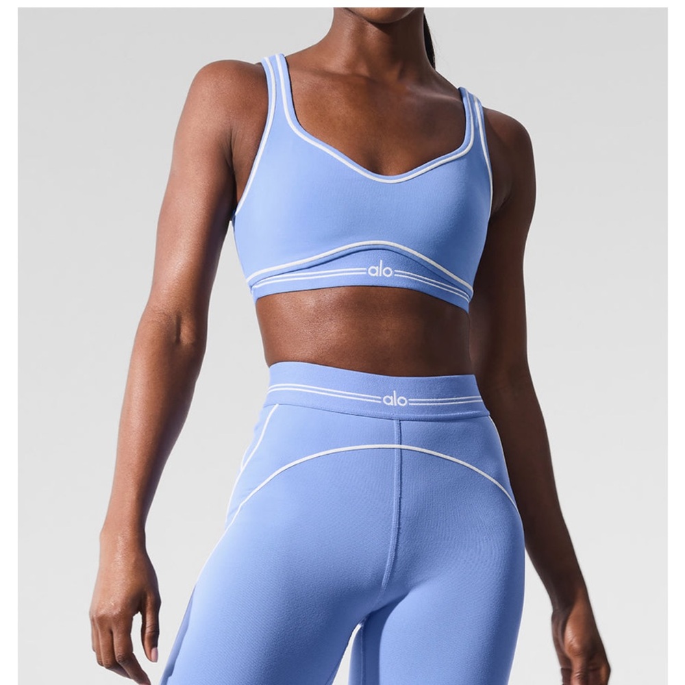 ALO Yoga Blue Sports Bra sold out